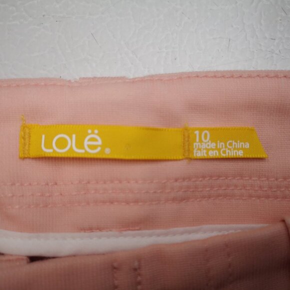 NWT Lole Stretch Ladies Size 10 Pink UPS 50+ Sun Protection Capri Pants - Picture 3 of 14